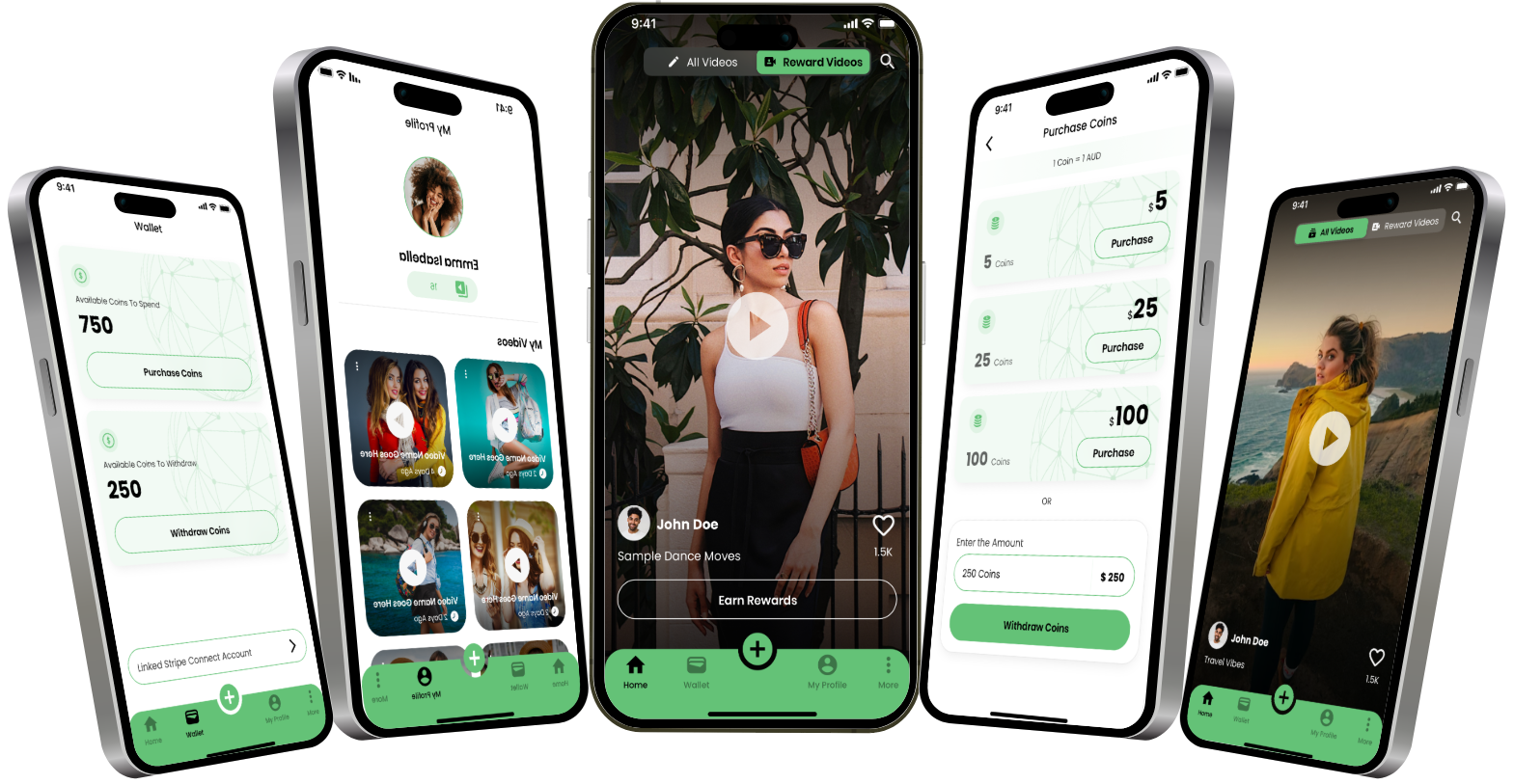 Karnysik App Screens